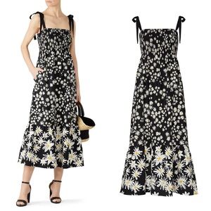 Chinti and Parker Meadow Dress Black